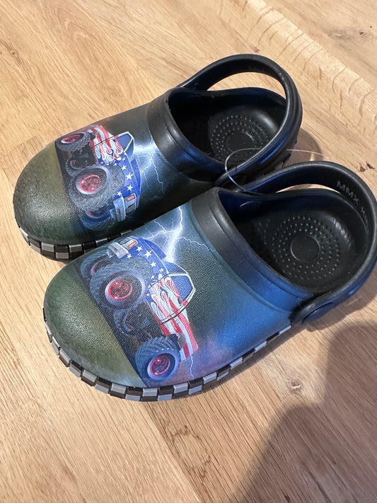 Træsko i plast - Monster Truck