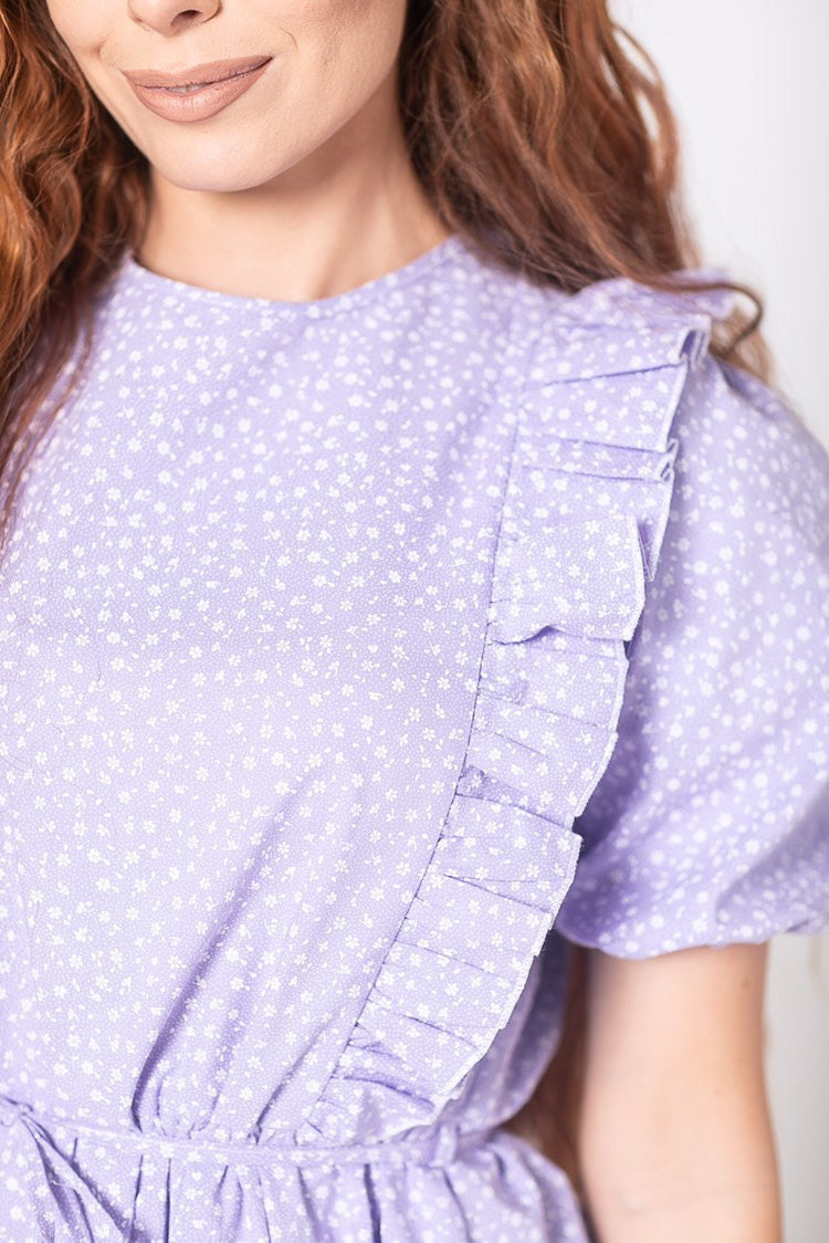 Kjole Lillablomst Mor Menza