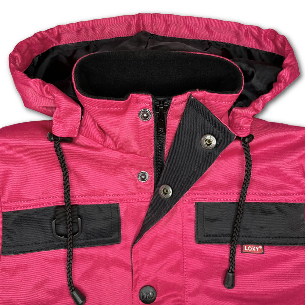 Arbejdsjakke Pink
