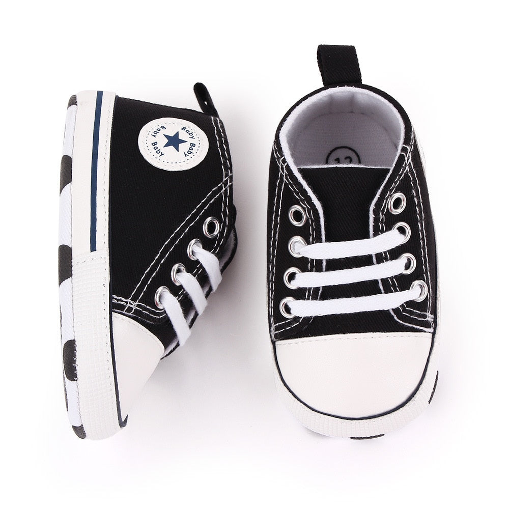 Baby Star Sneakers Sorte