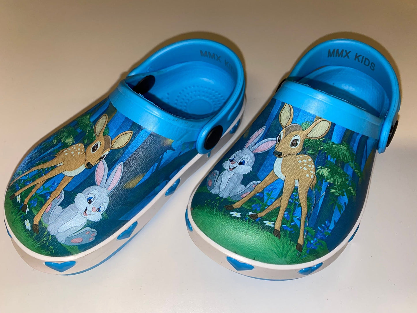 Træsko i plast - Bambi & Stampe