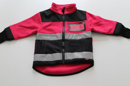 Fleecejakke Pink