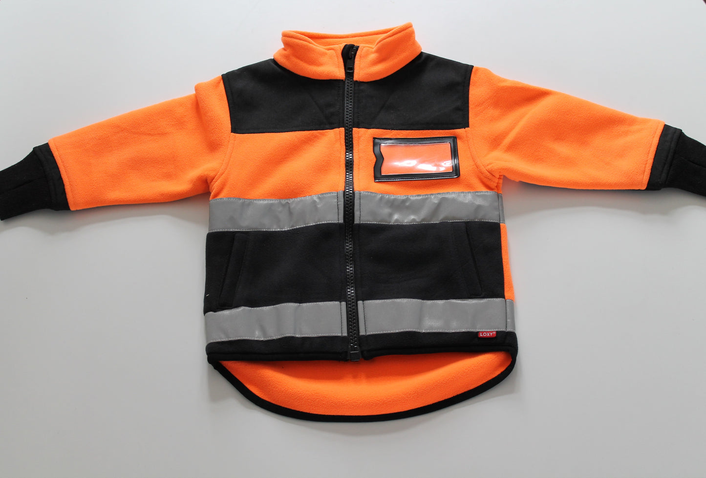 Fleecejakke Orange