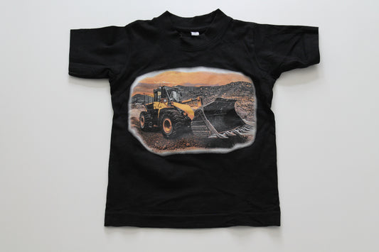 T-shirt barn Gul Rendegraver