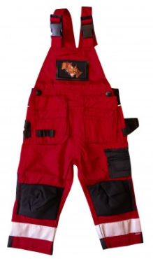 Overalls arbejdsbukser Rød