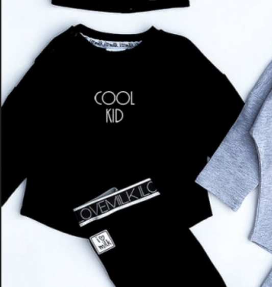 Cool Kid Sweatshirt I Love Milk