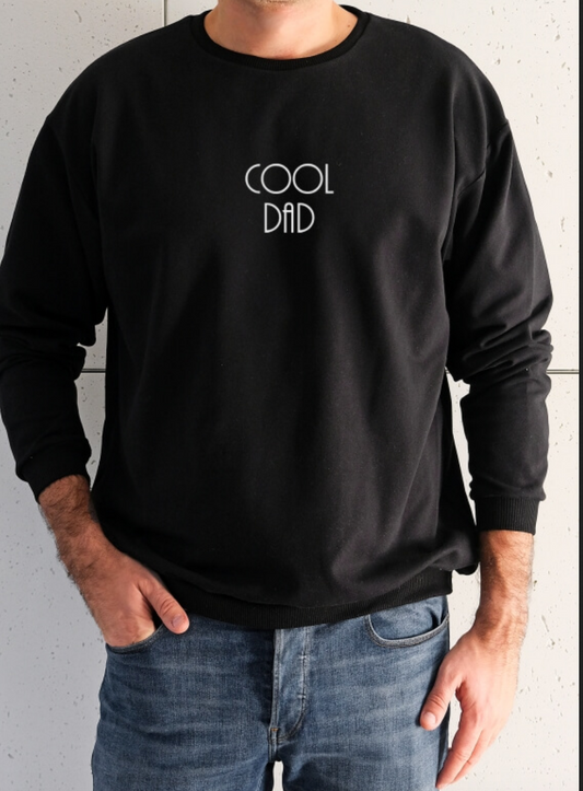 Cool Dad Sweatshirt I Love Milk