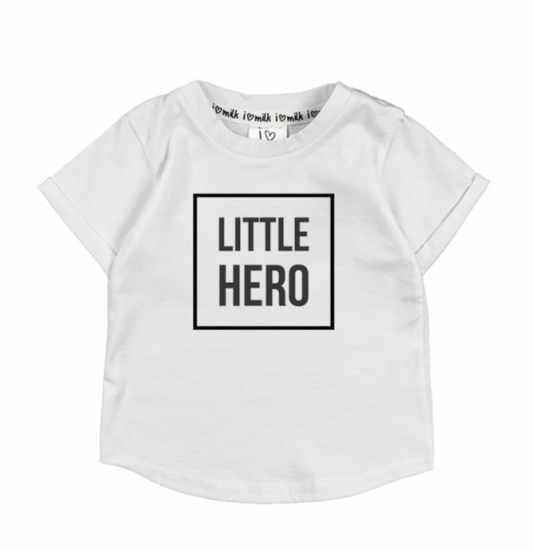 Little Hero T-shirt Hvid