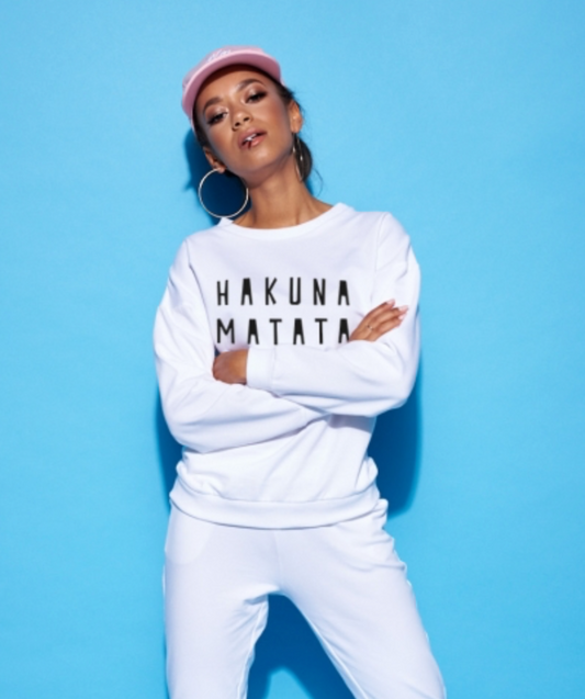 Hakuna Matata Bluse Mor I Love Milk