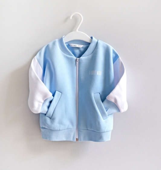 Bomberjakke Blå Barn I Love Milk