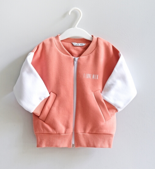 Bomberjakke Laks Barn I Love Milk