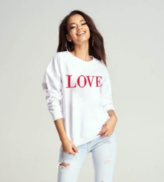 Love Sweatshirt Mor I Love Milk