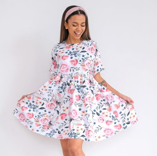 Blomster Kjole Mor I Love Milk