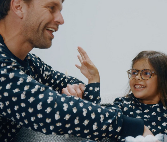 Popcorn Bluse Far Snurk