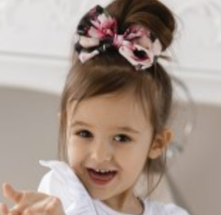 Hårelastik Pinkblomst Latori