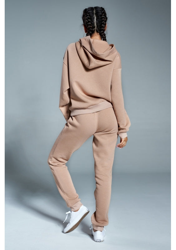 Hoodie Beige Mor I Love Milk