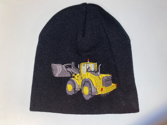 Hue med gul rendegraver