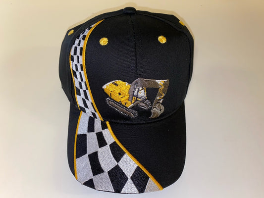 Kasket med gul gravko