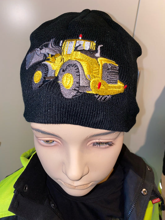 Hue med gul rendegraver