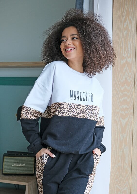 Leo Sweatshirt Mor I Love Milk
