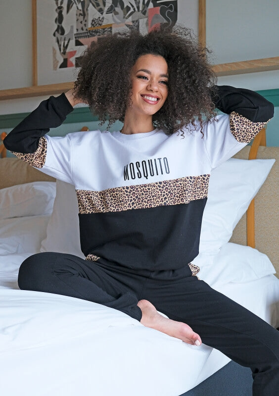 Leo Sweatshirt Mor I Love Milk