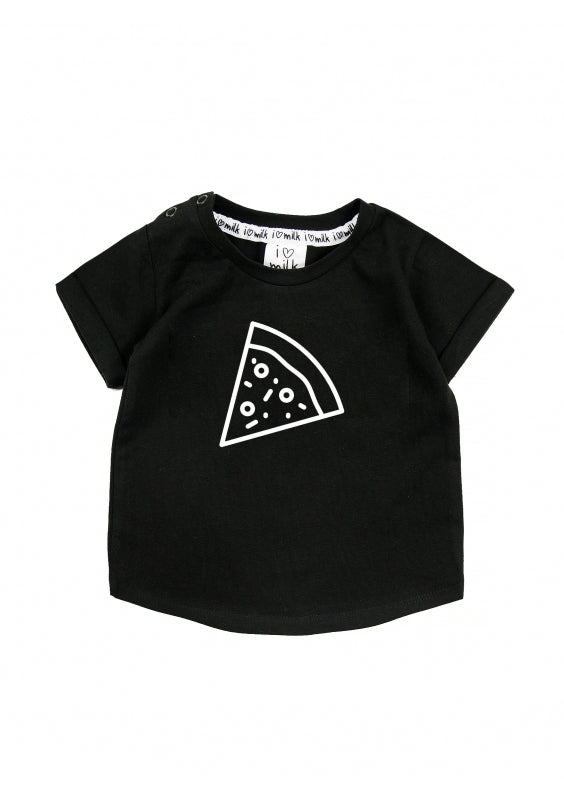 Pizza T-shirt Barn I Love Milk