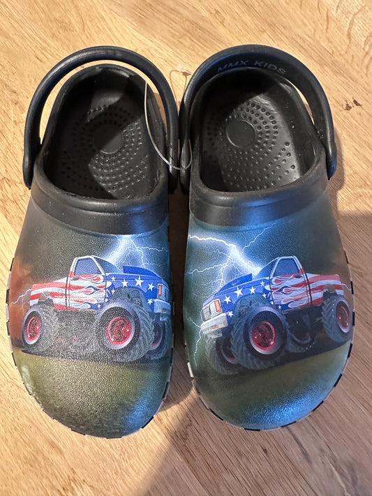 Træsko i plast - Monster Truck