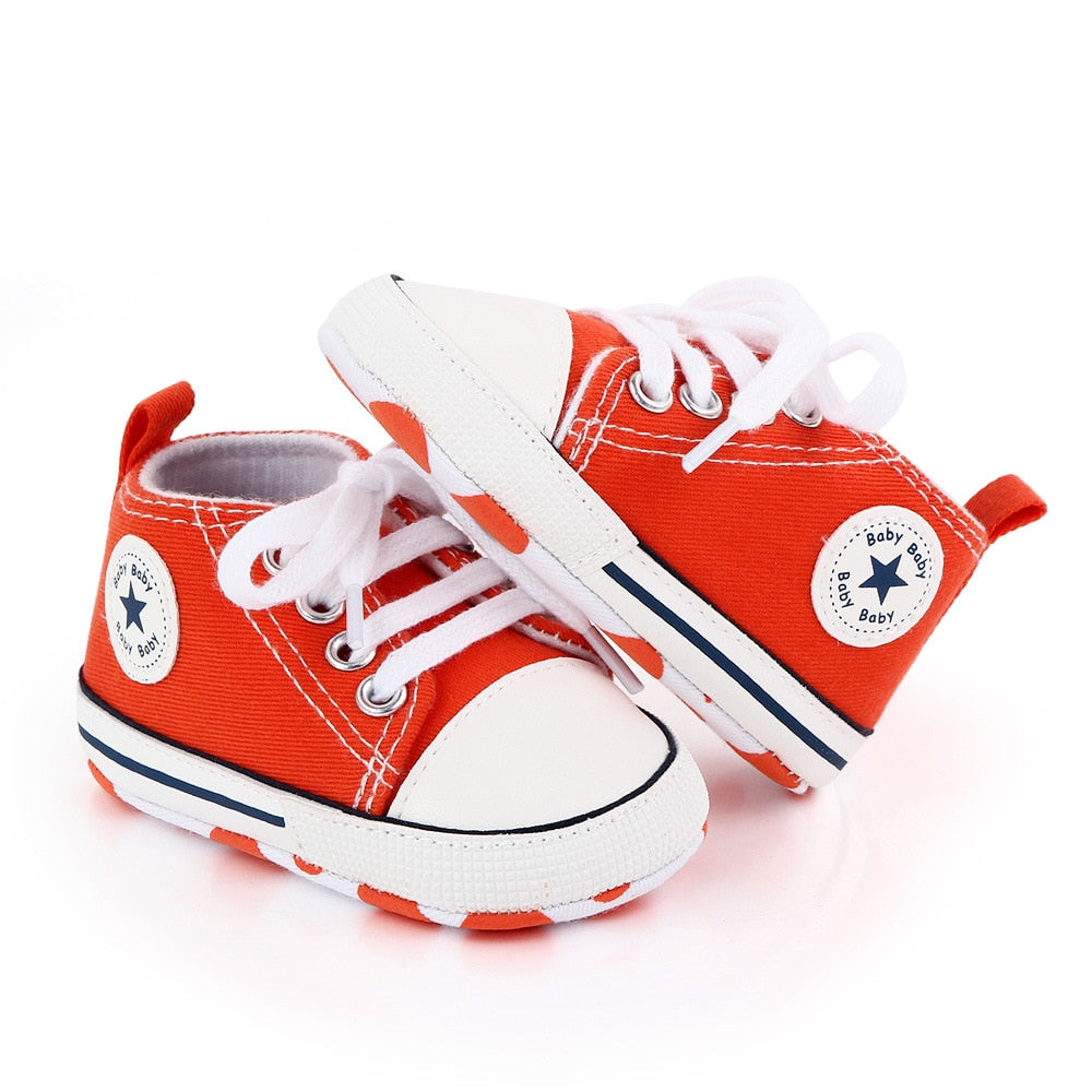 Baby Star Sneakers Orange