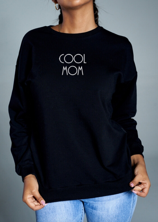 Cool Mom Sweatshirt I Love Milk