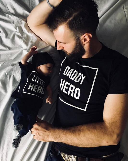 Daddy Hero T-shirt Sort