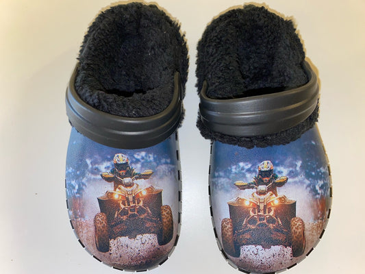 Træsko i plast - ATV med for