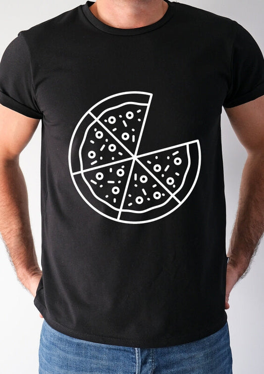Pizza T-shirt Far I Love Milk
